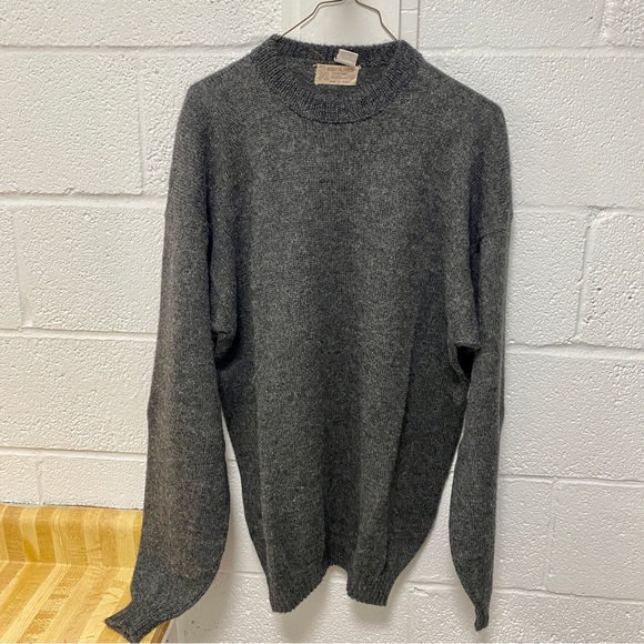 Baby Alpaca Crew Neck sweater XL - Picture 2 of 9